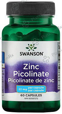 Swanson Zinc Picolinate 22mg Capsule