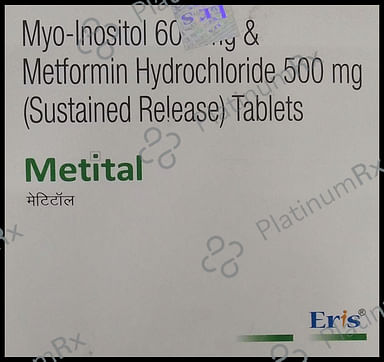 Metital SR 500/600mg Tablet 15s