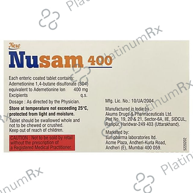 New Nusam 400 Tablet
