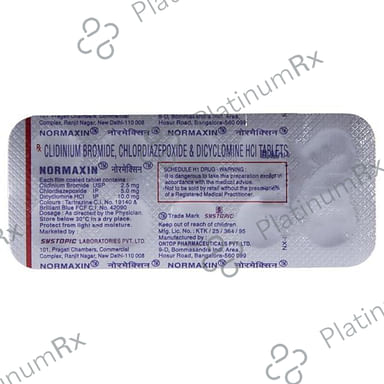 Normaxin Tablet 10 Tablet