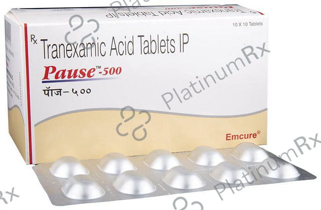 Pause 500mg Tablet 10s
