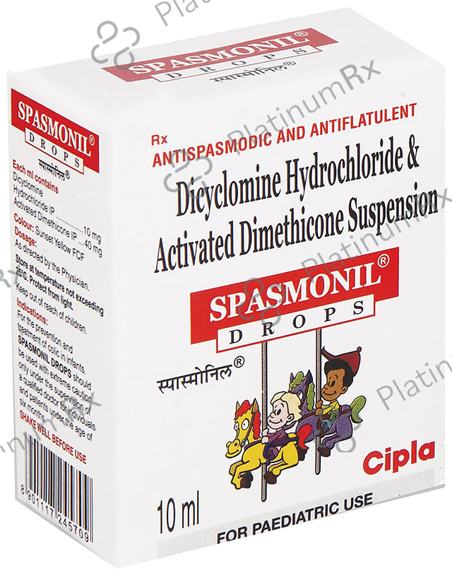 Spasmonil 10/40mg Drop 10ml