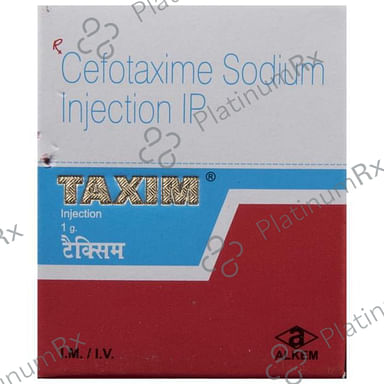 Taxim 1gm Injection 5ml