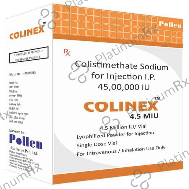 Colinex 4.5MIU Injection