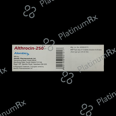 Althrocin 250mg Tablet 10s