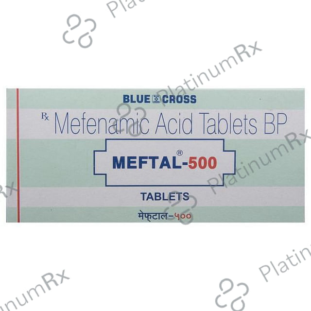 Meftal 500mg Tablet 10s