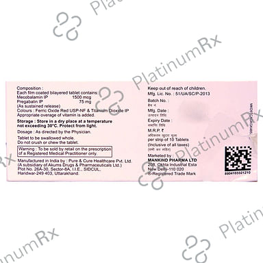 Mahagaba-M OD Tablet SR