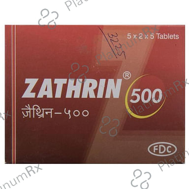 Zathrin 500mg Tablet 5s