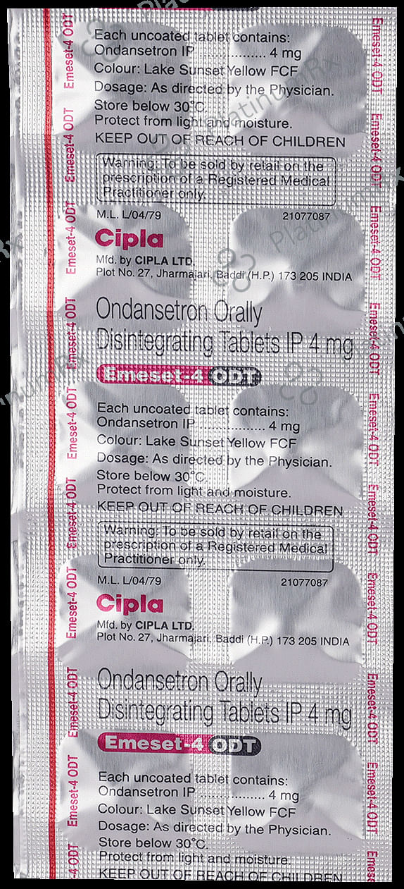 Emeset 4mg ODT Tablet 10s