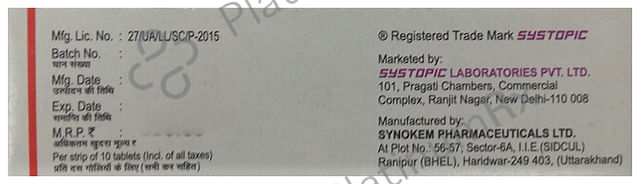 Sysron NCR 10mg Tablet 10s