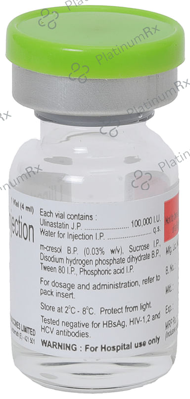 U Tryp 100000IU Injection 1s