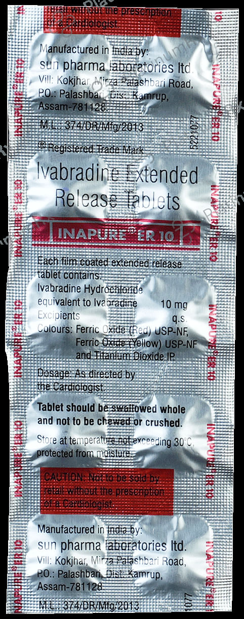 Inapure 10mg Tablet ER 10s