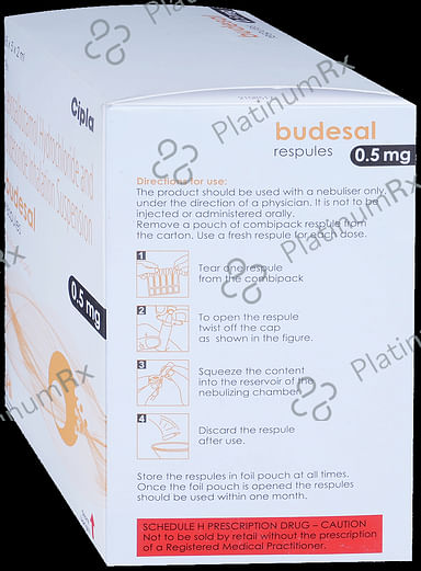 Budesal 2ml 0.5mg/1.25mg Respule 5s