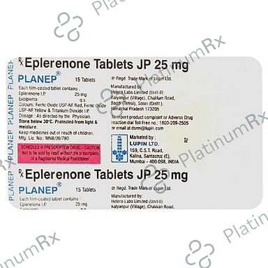Planep 25mg Tablet 15s