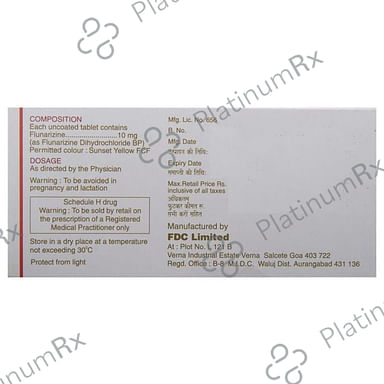 Flunarin 10mg Tablet 10s