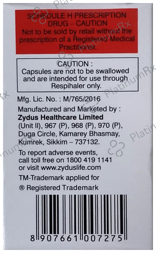 Formonide 200/60mcg Respicap 30s