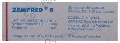 Zempred 8mg Tablet 10s