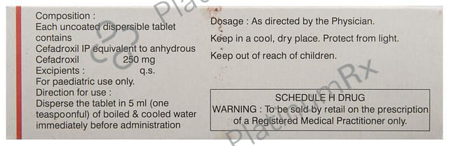 Cefadrox Kid 250mg Tablet 10s