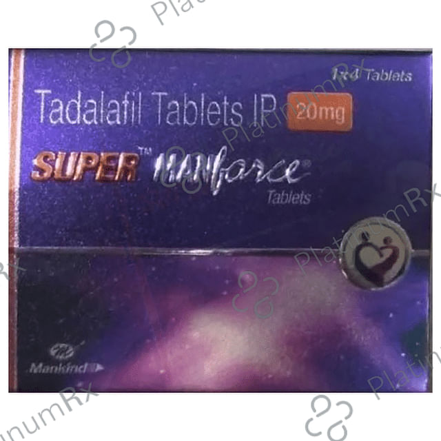Super Manforce 20mg Tablet 4s