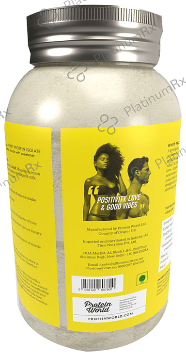 Protein World Whey Protein Isolate Powder Vanilla Icecream 1 kg