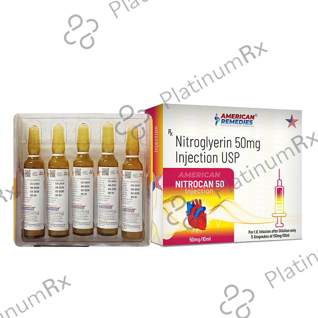 Nitrocan 50mg Injection 10ml