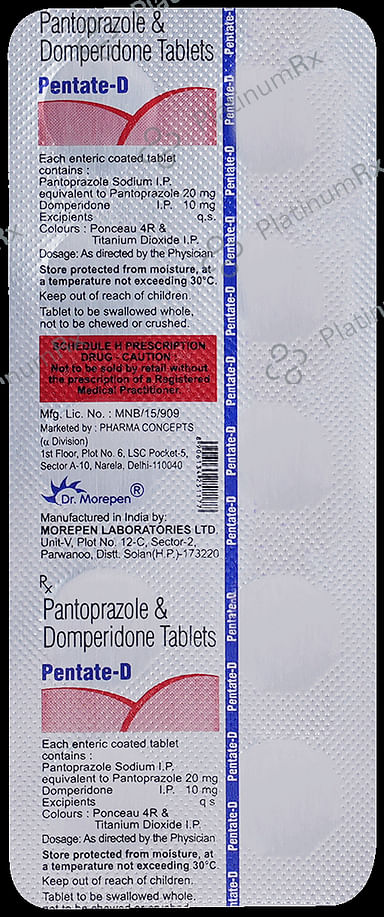 Pentate D Tablet 10s
