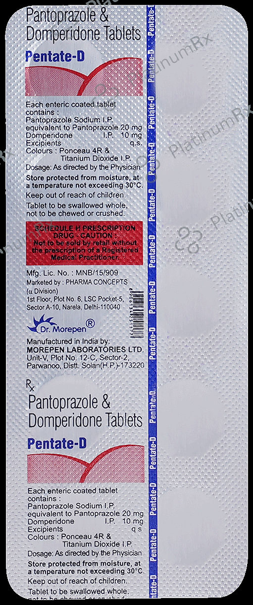 Pentate D Tablet 10s