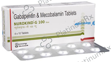 Nurokind G 100 New 100/500mcg Tablet 10s