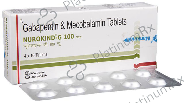Nurokind G 100 New 100/500mcg Tablet 10s