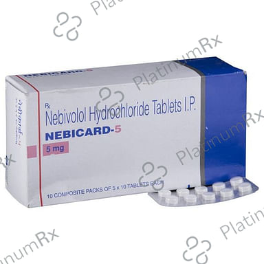Nebicard 5mg Tablet 10s