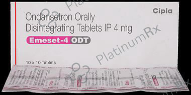 Emeset 4mg ODT Tablet 10s