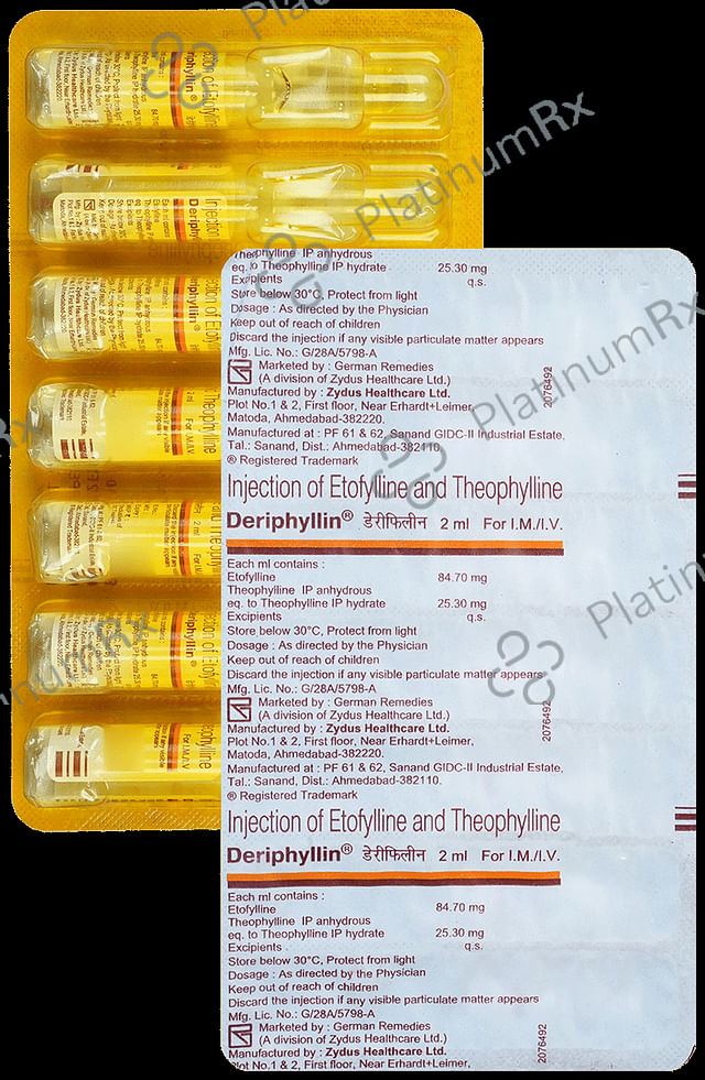 Deriphyllin Injection 7 Injection