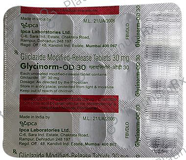 Glycinorm OD MR 30mg Tablet 15s