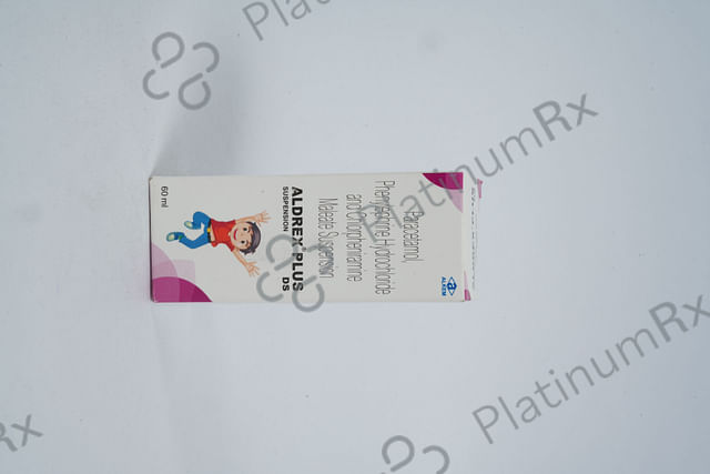 Aldrex Plus Ds 2/250/5mg Syrup 60ml