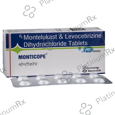 Monticope 5/10mg Tablet 10s