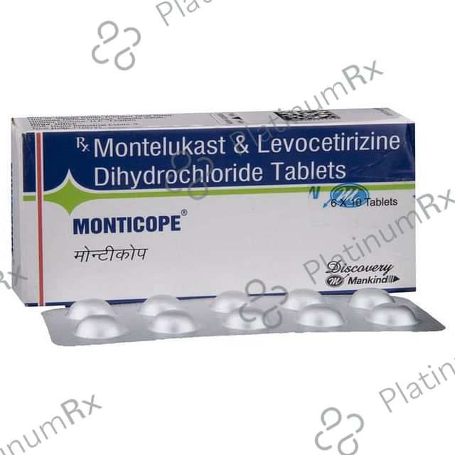 Monticope 5/10mg Tablet 10s