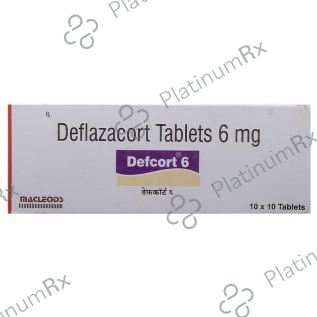 Defcort 6mg Tablet 10s