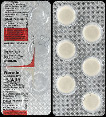 Wormin 100mg Tablet