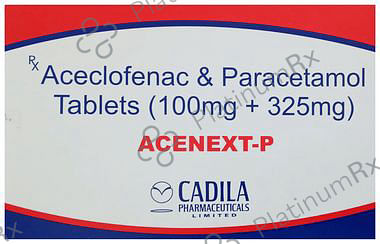 Acenext P 100/325mg Tablet 10s