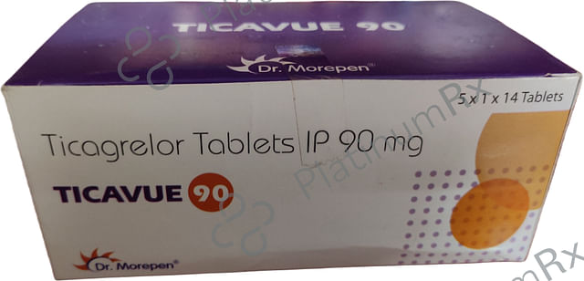 Ticavue 90mg Tablet 14s