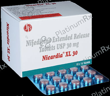 Nicardia XL 30mg Tablet ER 15s