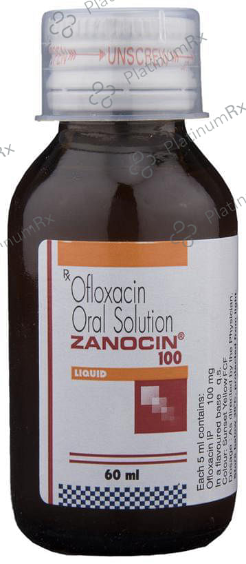 Zanocin 100mg Liquid 60ml