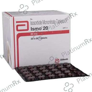 Ismo 20mg Tablet 30s