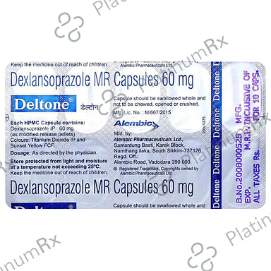 Deltone 60mg Capsule MR 10s