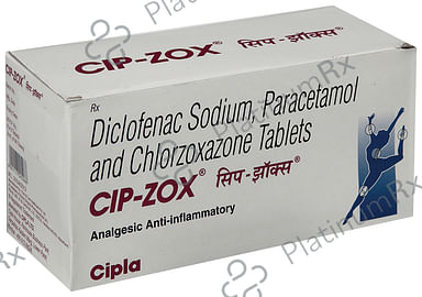 Cip Zox 500/50/325mg Tablet 6s