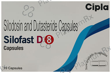 Silofast D 8/0.5mg Capsule 10s