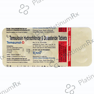 Temsunol D 0.5/0.4mg Tablet 10s