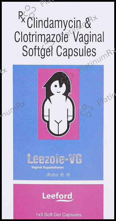 Leezole VG 100/200mg Vaginal Suppository 3s