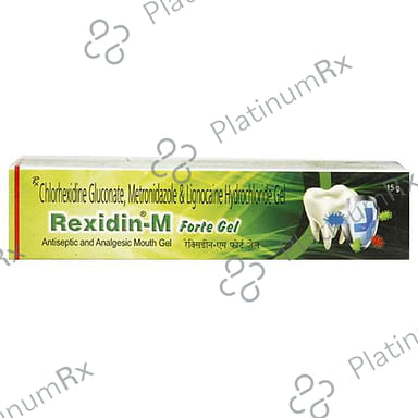 Rexidin M Forte Gel 15gm