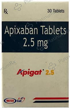Apigat 2.5mg Tablet 30s